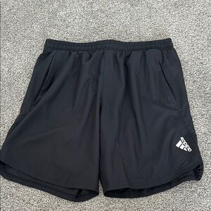 Adidas Men's Black Athletic Shorts